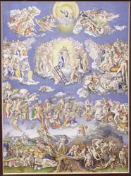 Laatste oordeel (naar Michelangelo), c.1570